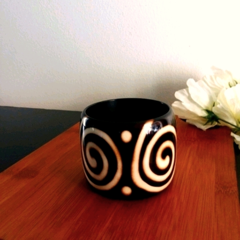 1PC Beautiful African Batik Bangle Bracelet - Picture 6 of 9
